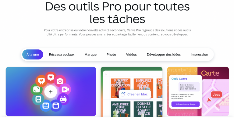 Canva en entreprise