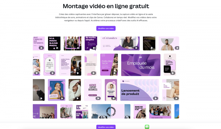 Créer une vidéo avec Canva