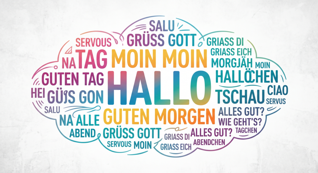 Dire bonjour en allemand