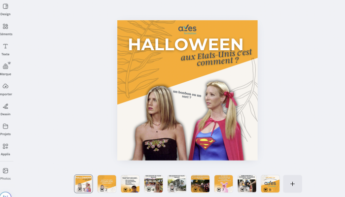 Créer un carrousel Linkedin avec Canva